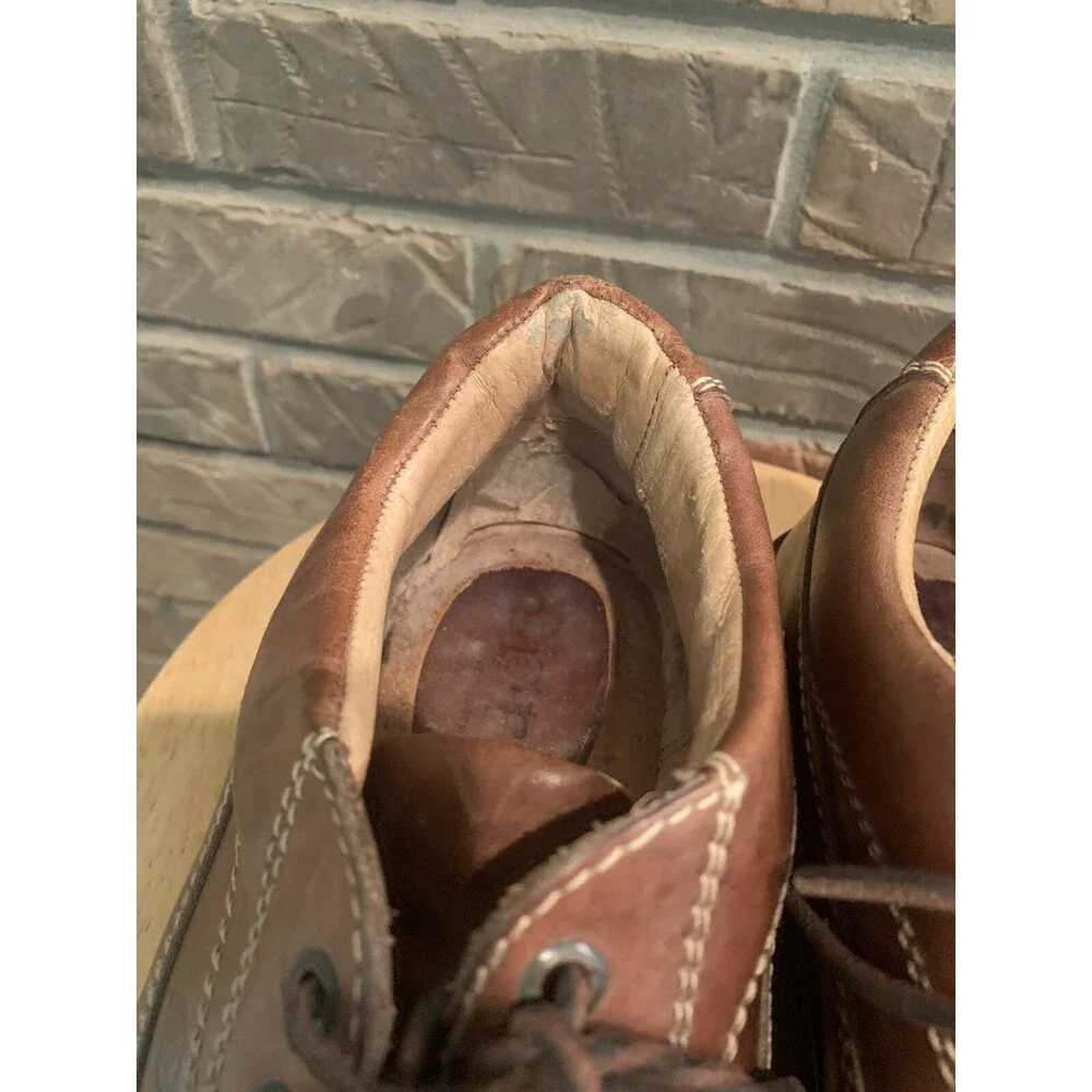 Born Men’s Brown Leather Lace Up Oxfords Size 11M
